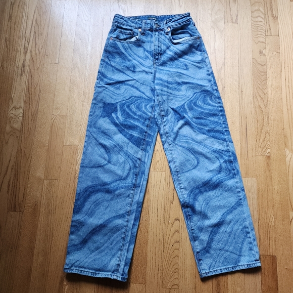 Wild Fable Marble Highest Waist Baggy Jeans - Picture 5 of 11